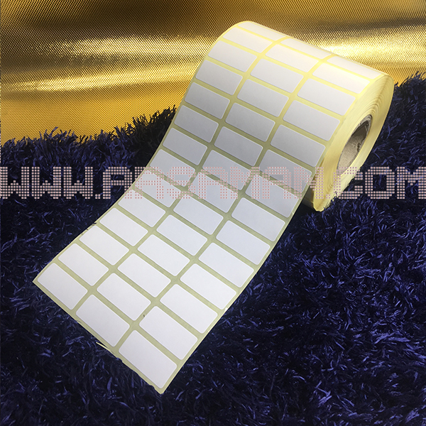 لیبل کاغذی پشت چسب دار 30×10
