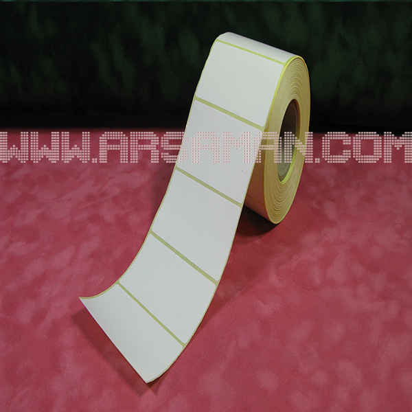 لیبل پشت چسب دار کاغذی×55