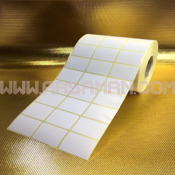 لیبل پشت چسب دار کاغذی 21×31